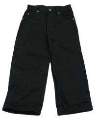 Černé široké rifle C&A