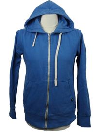 Pánská modrá propínací mikina s kapucí Jack&Jones 