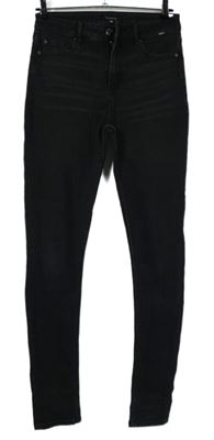 Dámské černé skinny rifle vel. 10XL