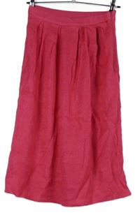Dámská fuchsiová midi sukně Wild Pony 