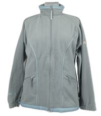 Dámská šedá fleecová propínací mikina Polartex 