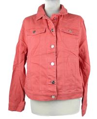 Dámská růžová riflová bunda Cotton 