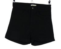 Dámské černé riflové kraťasy H&M
