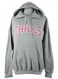 Dámská šedá mikina s nápisem a kapucí PrettyLittle Thing