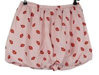 Dámská světlerůžová sukně se rty Primark 