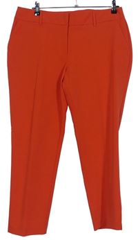 Dámské červené crop kalhoty Dorothy Perkins 