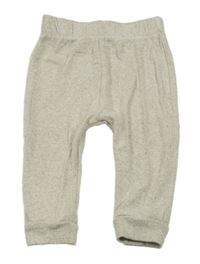 Světlebéžové úpletové kalhoty George