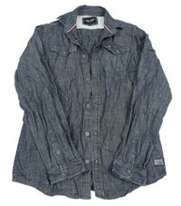 Tmavomodrá riflová košile Cars Jeans