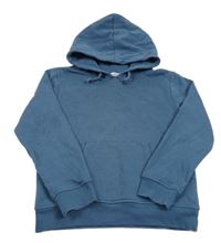 Tmavomodrá mikina s kapucí 