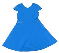 Modré pruhované šaty zn. M&S