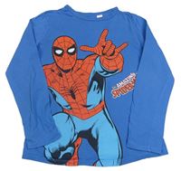 Modré triko se Spidermanem H&M