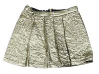 Zlatá skládaná sukně Lottym