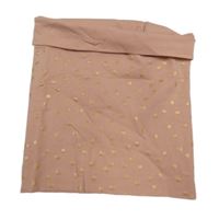 Starorůžový nákrčník s puntíky 