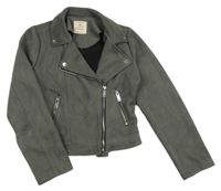 Šedý semišový křivák Primark 