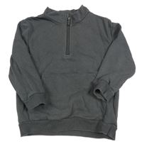 Tmavošedá mikina F&F