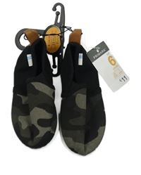 Nové - Army-černé textilní mokasíny PRIMARK vel. 23