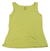 Žlutý puntíkatý top H&M