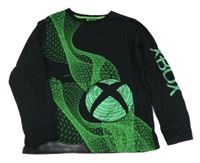 Černé triko s logem X-Box