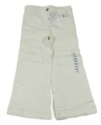 Nové - Smetanové široké rifle Dunnes