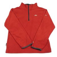 Červená fleecová funkční mikina Trespass