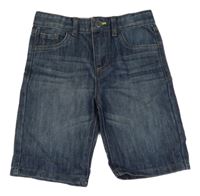 Tmavomodré riflové slim kraťasy Denim Co.