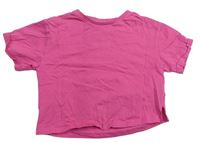 Růžové crop tričko F&F
