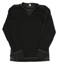 Černé funkční thermo triko Yigga