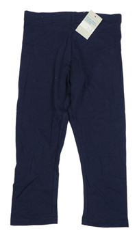 Nové - tmavomodré crop legíny Primark