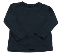 Tmavomodré triko Next