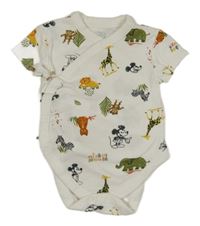 Bílé zavinovací body se zvířátky Primark