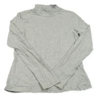 Šedé melírované triko C&A