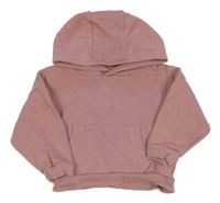 Růžová mikina s kapucí Primark