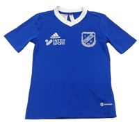 Tmavomodré sportovní tričko Adidas