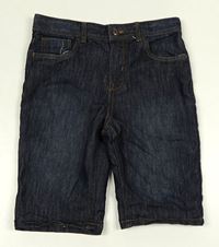 Tmavomodré riflové kraťasy Denim Co.
