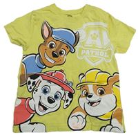 Žluté tričko s Paw Patrol Primark