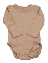 Starorůžové žebrované body H&M