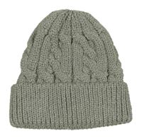 Šedá třpytivá čepice Next