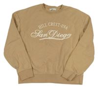 Béžová mikina s nápisem C&A