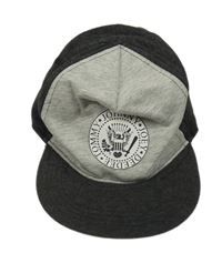 Tmavošedo-šedá kšiltovka s potiskem H&M