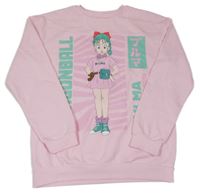 Světlerůžová mikina s dívkou - Dragonball Primark
