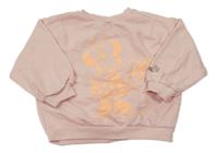 Světlerůžová mikina s Minnie Zara