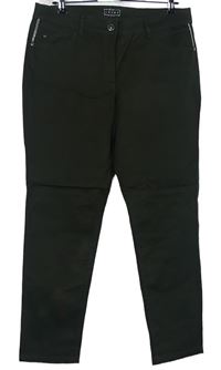 Dámské khaki plátěné kalhoty C&A