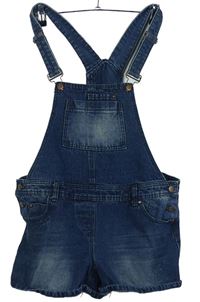 Dámské tmavomodré riflové laclové kraťasy Internacionale