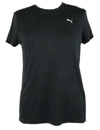 Dámské černé funkční sportovní tričko Puma 