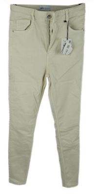 Nové - Dámské smetanové skinny rifle Zara 