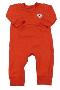 Červený teplákový overal Converse