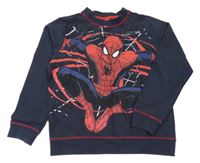 Tmavomodrá mikina se Spidermanem Marvel