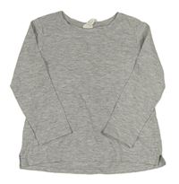 Šedé triko H&M