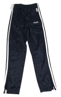 Tmavomodré sportovní tepláky Lonsdale