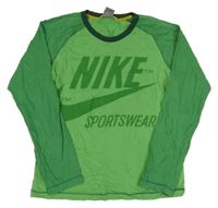 Zelené triko Nike